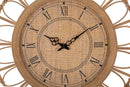 Orologio da Muro Panama Ø 76x2,5 cm in Rattan