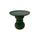 Table basse Alka Ø 36x34 cm en acier vert