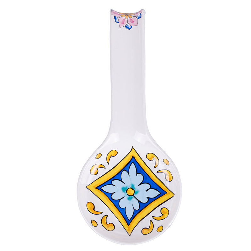 Poggiamestolo 27,8x12,4x3,5 cm  in Ceramica VdE Tivoli 1996 Infinito Ponza