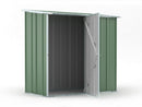 Casetta Box da Giardino in Lamiera di Acciaio Porta Utensili 174x100x174 cm Enaudi Verde