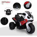 Mini Moto Elettrica per Bambini 6V con Licenza BMW S1000RR Rossa