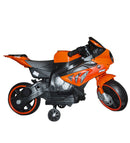 Moto Elettrica Arrow per Bambini 6V con Luci e Suoni Arancione