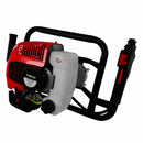 Trivella a Benzina 52cc con 3 Punte Asta Prolunga e Accessori di Sicurezza