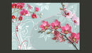 Fotomurale - Orchidee Rosa- Una Variazione Ii Carta Da Parato Erroi