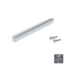 Maniglie per Mobile Interasse 64 mm Alluminio Anodizzato Opaco 25 Pezzi Emuca