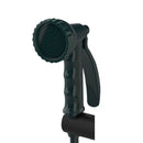 Fontana da Giardino con Rubinetto Tubo Flessibile e Pistola 8 Getti Sined Acqua Pro Nero