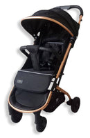 Passeggino Leggero per Bambini Barotti Primo Nero e Oro