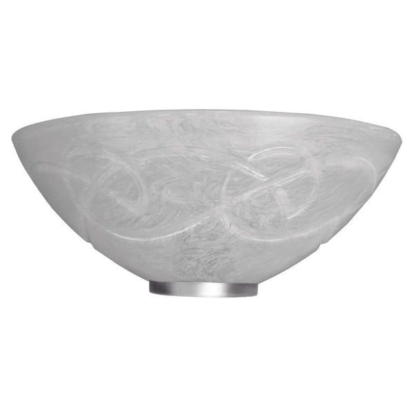 Applique 1xE27 Crochets Chrome Verre Scratch Blanc E-Energy Ada online