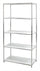 Étagère en acier chromé 5 étagères Bianchi Tosini E-408016W