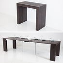 Consolle Tavolo Allungabile 45/305 Cm Rovere Moro Groupdesign Twist