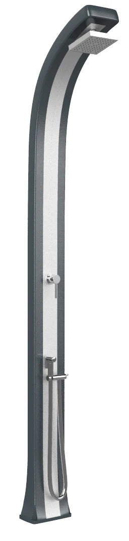 Douche de jardin Arkema Spring Plus Mitigeur et douchette Anthracite Bande Inox online
