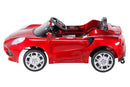 Macchina Elettrica per Bambini 12V con Licenza Alfa Romeo 4C Rossa