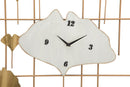 Orologio da Muro Tow 75,5x3,5x133 cm in Ferro 