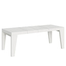 Tavolo Allungabile 160/420x90x77 cm Naxy Premium Bianco Frassino  