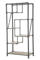 Libreria Manhattan Big 93x47x190 cm MDF e in Ferro