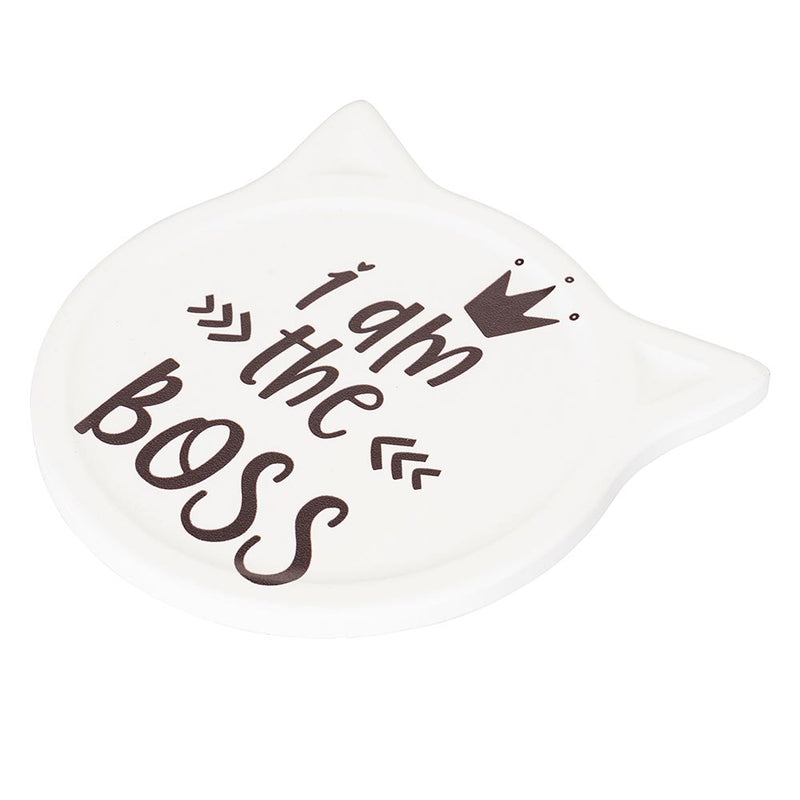 Set 4 Sottobicchieri 10x10x1 cm  in Ceramica VdE Tivoli 1996 Cat