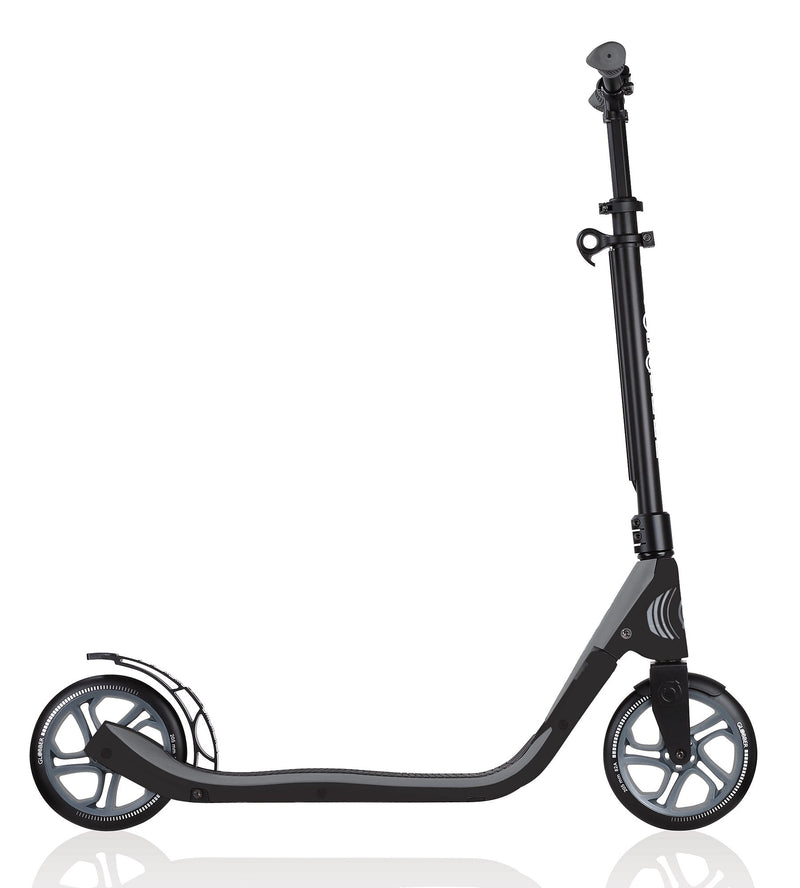 Monopattino 2 Ruote in Alluminio Globber One Nl 205 Nero e Grigio