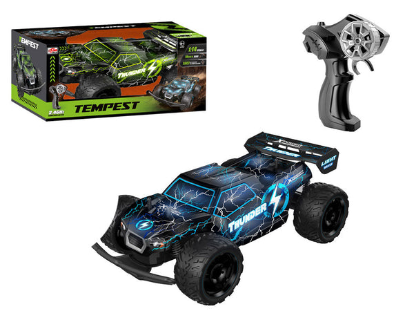 Auto Radiocomandata Tempest Scala 1/14 con Batteria Ricaricabile e Luci prezzo