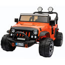 Macchina Elettrica per Bambini 12V 2 Posti Miller Overland Arancione