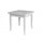 Table extensible 90/180x90x78 cm Vérone blanc