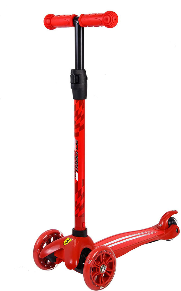 sconto Trottinette 3 Roues pour Enfants Max 50 Kg Ferrari Rouge