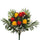 Set 2 Bouquet Artificiel de Roses en Bouton Hauteur 48 cm Rouge