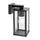 Applique d'extérieur basse E27 en aluminium sovil noir