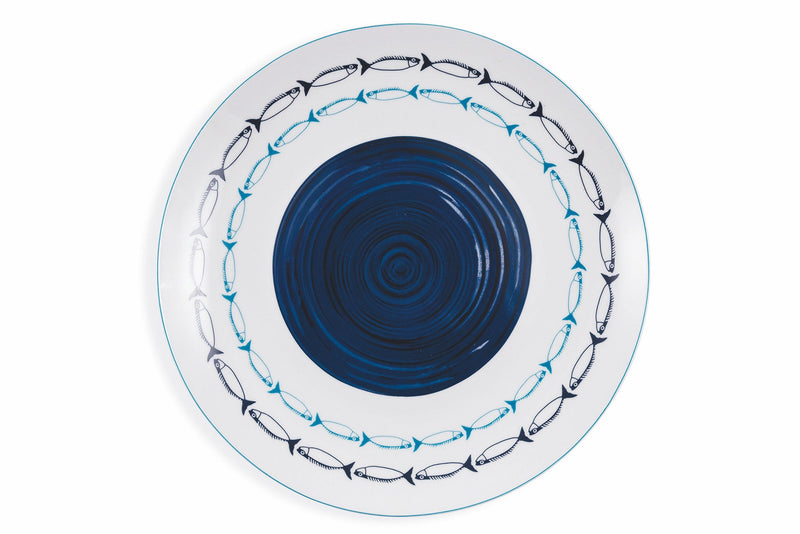 Servizio Piatti 18 Pezzi in Porcellana e Gres Villa d'Este Home Tivoli El Pescado