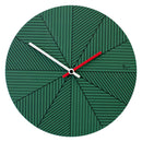 Orologio da Parete Rotondo 34Cm Pirondini Italia Cronofilla Primavera Verde