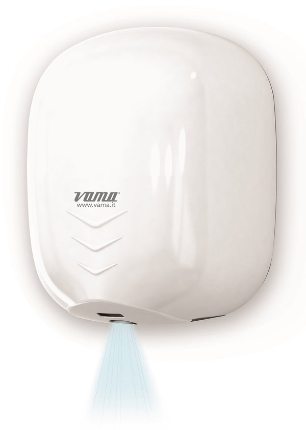 Sèche-mains électrique Vama Stream Dry UV BF avec cellule photoélectrique 1100W Acier blanc acquista