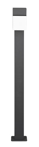Lampada Palo da Esterno a LED SMD in Allumnio Pressofuso Antracite