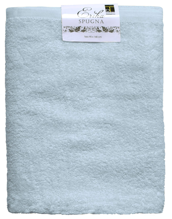 Serviette Eponge 90x140cm Erika Bleu Clair prezzo