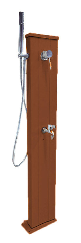 Fontaine d'extérieur avec mitigeur et douche mobile Arkema Spring Gold Van Gogh prezzo