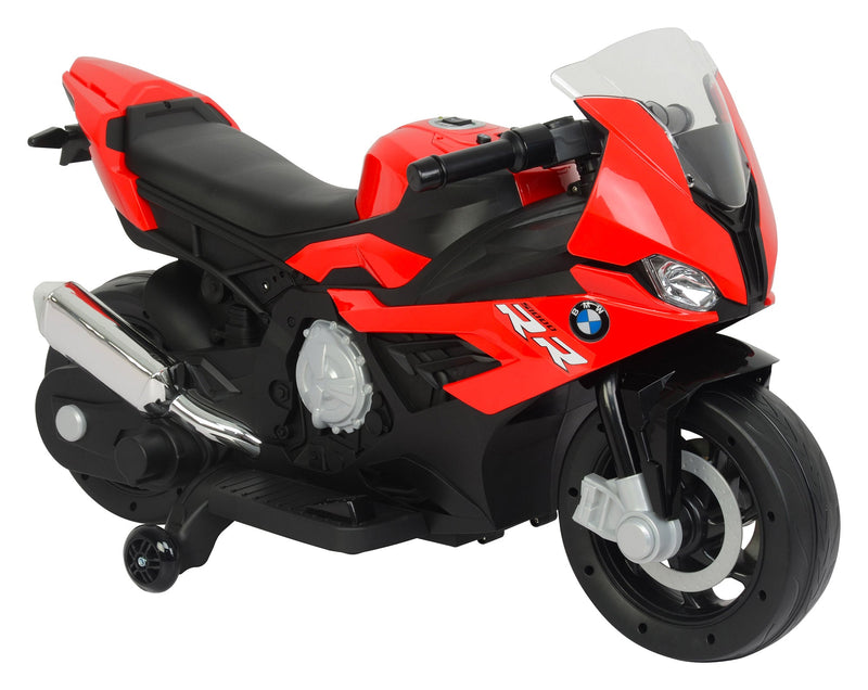 Moto Elettrica per Bambini 12V con Licenza BMW S1000 RR Rossa