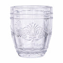 Set 6 Bicchieri per Acqua in Vetro Decorato 235 ml Villa d'Este Home Tivoli Syrah