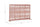 Panneau d'écran de confidentialité 180x30x120h cm Paxson Sierra