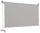 Auvent déroulant 2,5x2m en Polyester Gris Cendre