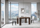 Tavolo Allungabile 140/244x90x77 cm Roxell Noce  