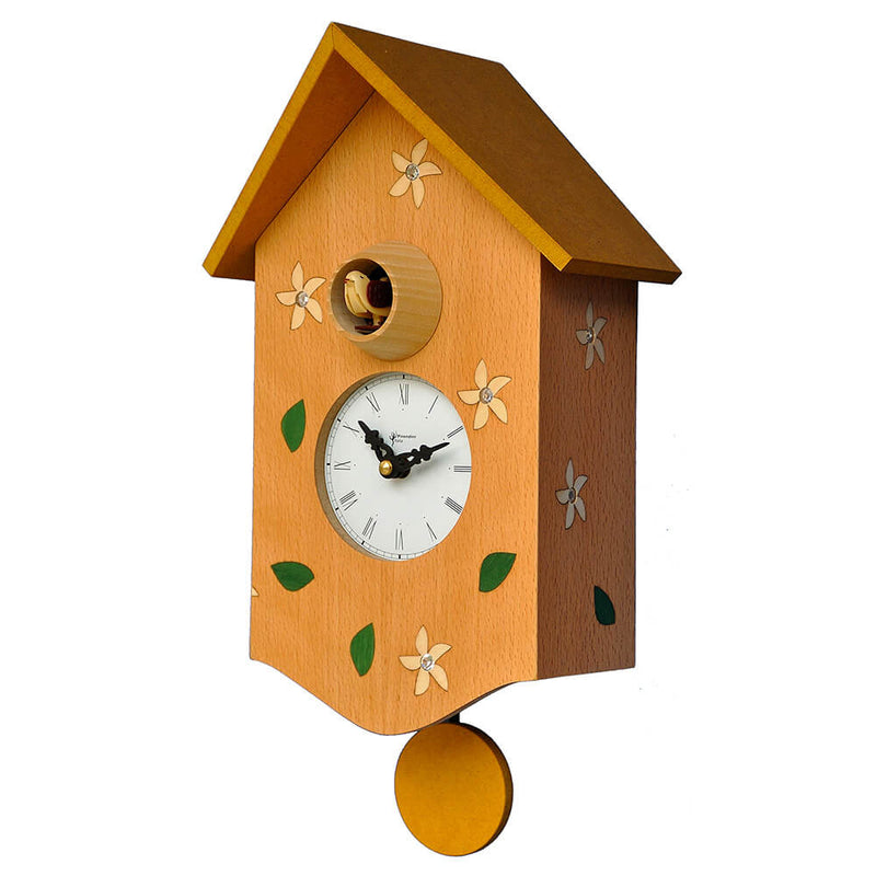 Orologio a Cucù da Parete 20X32X14Cm Pirondini Italia St.Moritz