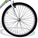Bicicletta Mountain Bike MTB Ragazzo 26" 21V Kidfun Daytona Bianca