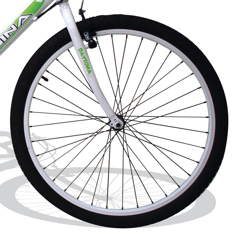 Bicicletta Mountain Bike MTB Ragazzo 26" 21V Kidfun Daytona Bianca