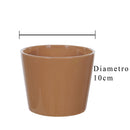 Set 9 Vasi Cesti in Ceramica Larghezza 10 cm