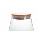 Barattolo Triangolare 10,5x10,5x15,3 cm 900 ml in Vetro Borosilicato VdE Tivoli 1996 Love 