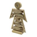 Angelo in legno cm 24x8xh39