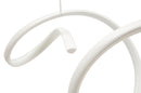 Lampadario LED Uter Bianco 80x20x120 cm in Alluminio e Ferro e PVC Bianco      
