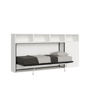Letto Singolo a Scomparsa Composizione A Kando H129,7 Bianco Frassino 