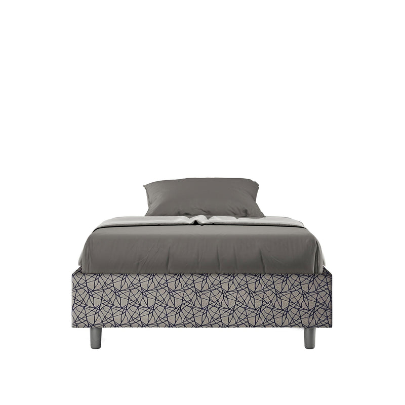 Letto 1 Piazza e Mezzo Azelia Era 09 Blu Varie Misure