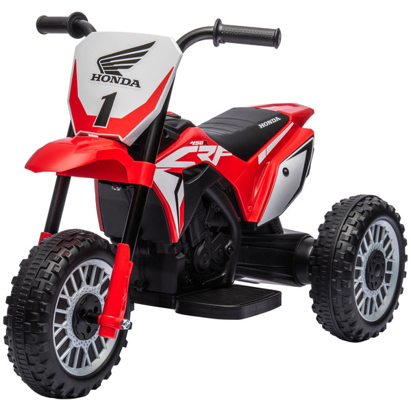 Moto Elettrica per Bambini 3 Ruote 6V con Licenza Honda CRF450RL Rosso prezzo