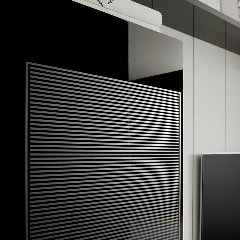 Parete Attrezzata Mobili Salotto 2 Mobili a Colonna 1 Mobile TV 1 Mensola 300x51x170cm TFT  Lago Nero Lucido Serigrafato