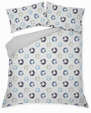 Copripiumino Matrimoniale Double Face con Federe Stampato Blow 